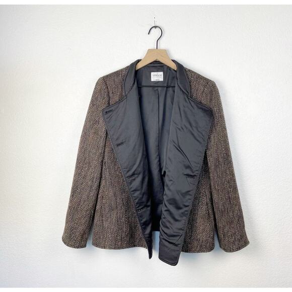 Armani colleziani Italian wool blend blazer size 10 - Picture 3 of 6